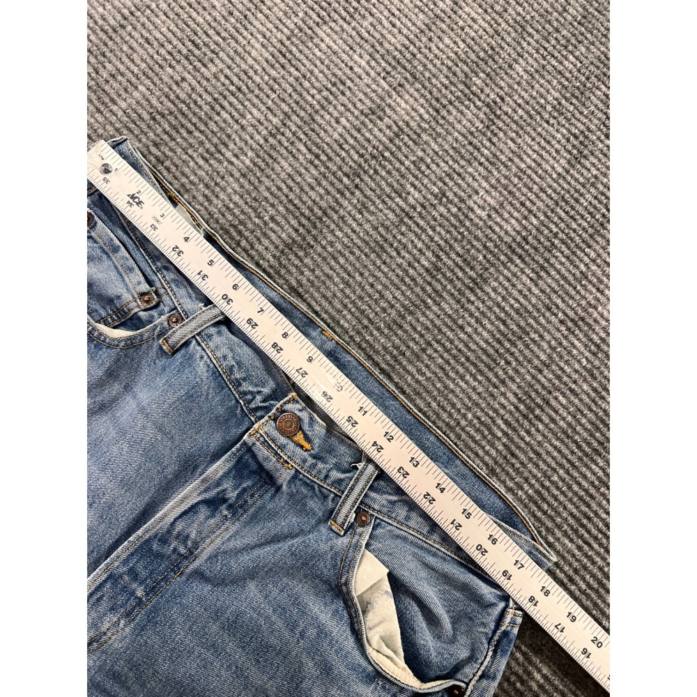 Levi's 501 Original Fit Jeans Mens 36x34 Light Wash Button - Picture 2 of 12